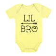 thumbnail image 1 of Tstars Boys Baby Shower Little Brother Shirt for Boys Pregnancy Announcement Baby Shower Baby Announcement Baby Boy Birthday Gifts Cute Newborn Party Baby Bodysuit, 1 of 5
