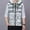 Silver, variant on Bcfgryg Men's Autumn And Winter Down Cotton Vest Thermal Vest Fashion Casual Bright Pair Coat Light Jacket Men's Sleeveless Jacket Vest
