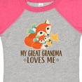 thumbnail image 4 of Inktastic My Great Grandma Loves Me Fox Boys or Girls Baby Bodysuit, 4 of 5