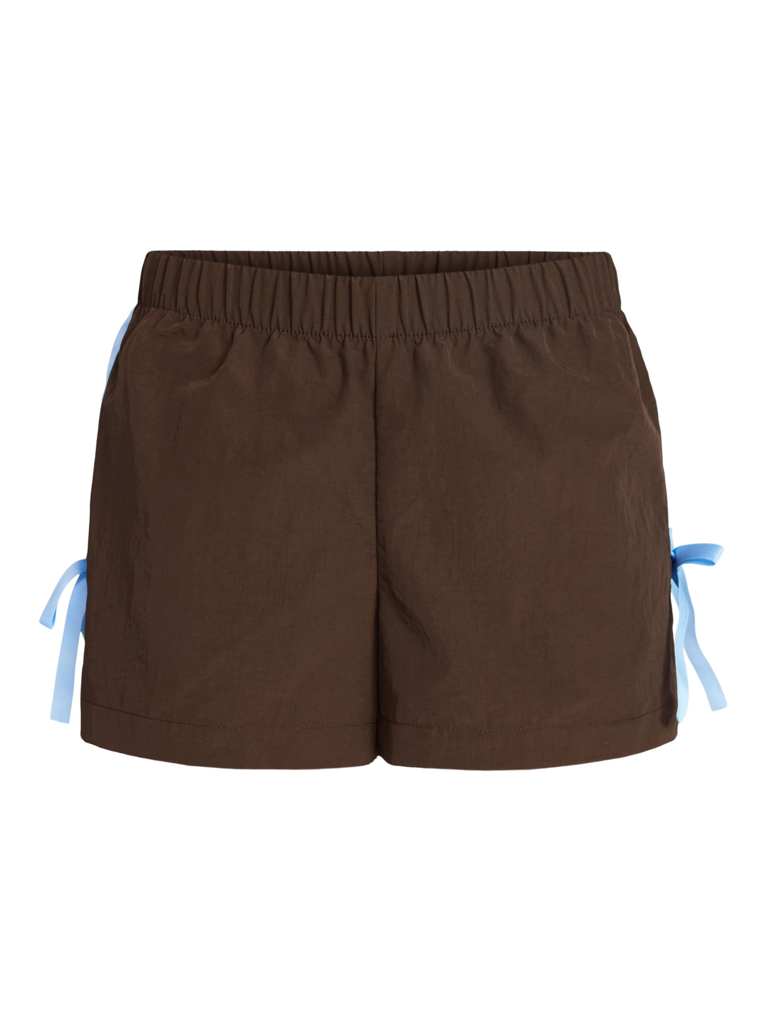 No Boundaries Side Stripe Track Shorts, 3'' Inseam, Women’s XXS-XXL