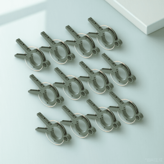 ETEREAUTY 12Pcs Flexible Plant Clips for Garden Vine Stem Support and Trellis Attachment