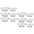 thumbnail image 4 of HLONK 12pcs Multi-function Glass Ramekins Kitchen Glass Bowls Household Food Bowls Dessert Accessory, 4 of 6