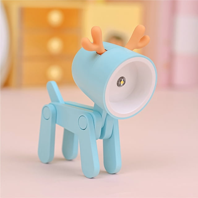 Cute Pet Night Light Student Dormitory Reading Mini Table Lamp Bedroom Sleep Lamp Desktop Decoration
