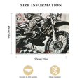 thumbnail image 3 of Orinice Dirt Bike Fine Art Aesthetic Canvas Poster & Print for Wall Decor | Modern Living Room Bedroom Office Farmhouse Artwork | Home Decoration Canvas Prints 20x16in, 3 of 6