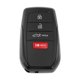 thumbnail image 1 of HYQ14FBX 314MHz Reemplazo de Control Remoto de Entrada Sin Llave Llave Inteligente para Toyota Tacoma Tundra 2022 2023 2024 No.8990H-0C010/231451-3041 3 Botones, 1 of 7