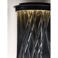 thumbnail image 3 of 53497CLGBZFG-Maxim Lighting-Bedazzle-Outdoor Wall Lantern Aluminum/Steel-10.5 Inches wide by 14 inches high Galaxy Bronze/French Gold  Texture, 3 of 10