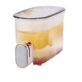thumbnail image 2 of 5L Refrigerator Water Dispenser with Faucet, Large Capacity Cold Beverage Container for Fridge, Fruit Tea and Iced Drinks Pitcher with Leakproof Lid and Anti-Clog Filter, 2 of 6