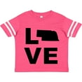 thumbnail image 3 of Inktastic Love Nebraska Boys or Girls Toddler T-Shirt, 3 of 5
