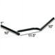 thumbnail image 3 of Krator Motorcycle Handlebar 1" Black Cafe Racer Clubman Compatible with Harley Davidson Road King Fuel Injected, 3 of 4