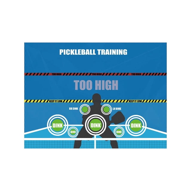 Dink Practice Board Dink Pad Equipment for Yard Dink Training Practice Pad Wall Dink Pads
