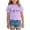 Z2-Purple, variant on Yindaity Girls Tops Girls Casual Short/Long Sleeve T Shirts Kids Loose Soft Striped Color Block Tunic Tops, Tees Blouses Purple,18-24 Months