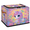 Multicolor 2, variant on CURLYOOT Honeycomb Shape Storage Bin with Zipper Lid, Foldable Clothes Organizer Abstract Lidded Storage Baskets, Rectangular Box Closet Shelf Organizer for Living Room Bedroom Home
