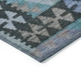 thumbnail image 6 of Dalyn Rugs Machine Washable Indoor/Outdoor Chantille Teal 2'3" x 7'6" Runner Rug, 6 of 7