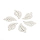 thumbnail image 1 of Decoración de hojas Minnieouse 50 piezas pulsera collar artesanía DIY accesorios Ropa Plata AP018194-01, 1 of 6