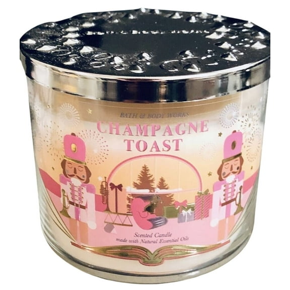 Bath and Body Works Champagne Toast 3-Wick Candle (14.5 oz / 411 g)