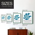thumbnail image 3 of Matisse CCCXLIX in Green Solid Wood 16 x 20 Framed Print, 3 of 5