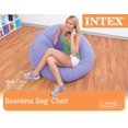 Intex Portable Beanless Bean Bag Assorted Colors (Purple, Green, Pink