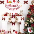 thumbnail image 4 of 3-Pack Rustic Plaid Christmas Ribbon, 15 Yards 2.5-Inch Wide, Durable Fabric for Holiday Decor, Christmas Tree, Gift Wrapping, Floral Arrangements, Bows, Wreaths, Linen & Cotton, Classic Style, Season, 4 of 6
