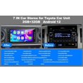 thumbnail image 2 of 2+32Gb Car Stereo For Toyota Corolla 2007 2008 2009 2010 2011, 7" Android Radio With Wireless Carplay & Android Auto, Includes Backup Camera, 2 of 10