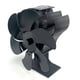 thumbnail image 2 of 100% New 6-blade Fireplace Fan Black Easy To Use Aluminium Durable Quiet Operation Thermal Power Best Discount, 2 of 5