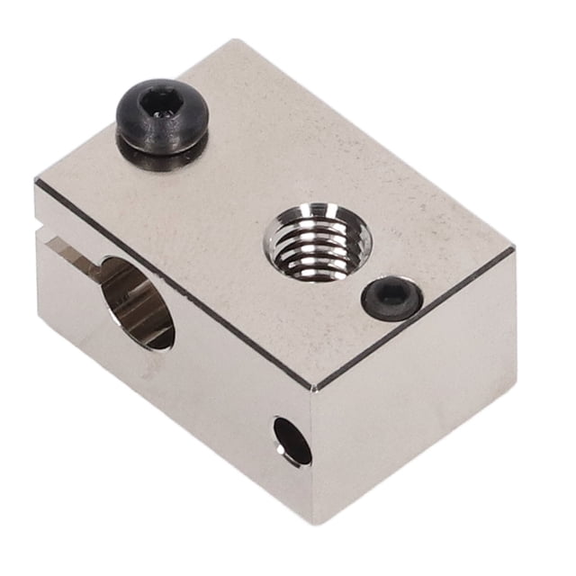 Bloque calefactor, bloque calefactor de impresora 3D Bloque calefactor de latón Impresora Hotend Bloque calefactor Salida de alta intensidad