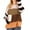 Brown, variant on Lilgiuy Women's Long Sleeves Round Neck Color Matching Loose Tops Blouse Knitted Sweater,Brown,4 2022 Fall Winter