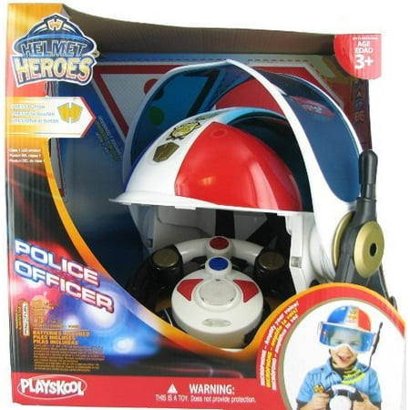 Playskool Police Adventure Squad Helmet Heroes Police Officer