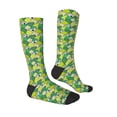 thumbnail image 3 of Balery Cartoon Koala Bear and Leaf Printed Novelty Socks Men's Women's Crew Socks Sports Socks Knee High Socks Cotton Socks Quirky and Cool Socks, 3 of 9