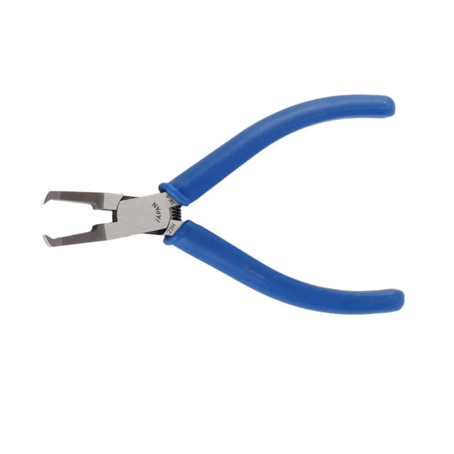 Micro Pinza, Cortador De Extremo De Apertura Automática, Envuelto, Agarre Cómodo, Endurecido, 4,5 Pulgadas Para Alambre De Hierro