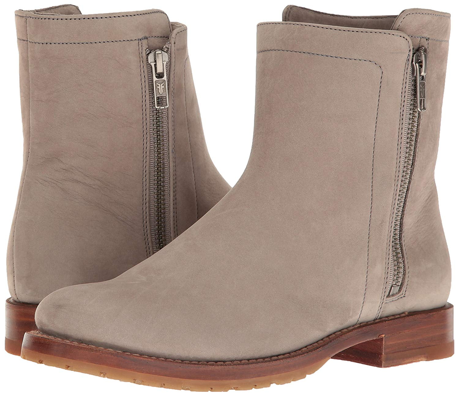 frye natalie double zip boot