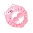 thumbnail image 5 of Toddler Baby Adjustable Bath Hat Anti-Shampoo  for Visor Shower Wash Hair Caps Light pink, 5 of 9