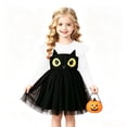 thumbnail image 2 of RFQWOVSR Girls Long Sleeve Tutu Mesh Princess Dress Halloween Party Gown 4-5 Years, 2 of 7