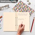 thumbnail image 4 of FORMRS 1-Subject Spiral Notebook 8" x 5" College Ruled 60 Refillable Sheet A5 Hard Cover, Cute Cartoon Toucans Pattern, 4 of 7