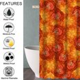 thumbnail image 4 of TIMIFIS Halloween Décorations Halloween Rideau de Douche Halloween Nouveau Rideau de Douche Fleur Épaissir Imperméable Couverture Rideau de Douche, 4 of 7