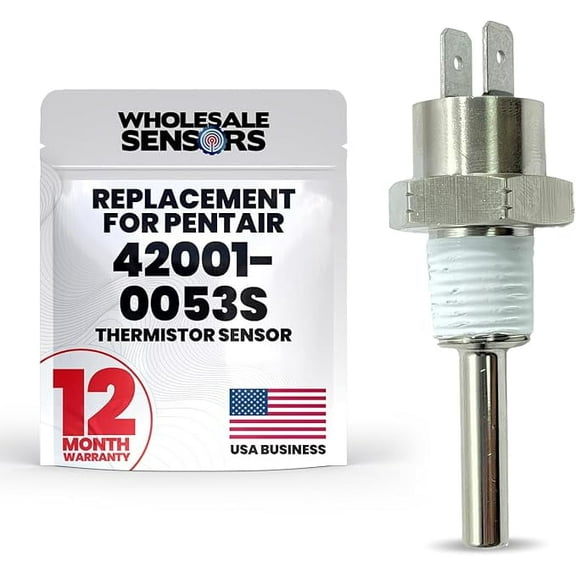 Wholesale Sensors Replacement for Pentair 42001-0053S Thermistor 24 Month Warranty Made in The USA!