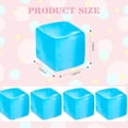thumbnail image 3 of Pelotas Antiestres ZEXILILA Cubo de Hielo Paquete de 4 Juguetes Sensoriales TPR con Purpurina, 3 of 5