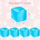 thumbnail image 3 of Pelotas Antiestres ZEXILILA Cubo de Hielo Paquete de 4 Juguetes Sensoriales TPR con Purpurina, 3 of 5