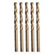 thumbnail image 2 of Professional Grade Drill Bits for Hardened Steel M35 Cobalt Metric Set of 5, 2 of 10