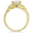 thumbnail image 3 of Tanzanite, Diamond and Opal Ring 14k Yellow Gold (1.10ct), 3 of 5