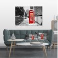 thumbnail image 1 of Cabine Téléphonique Red London - Impression sur Toile, 1 of 1