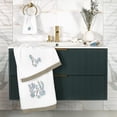 thumbnail image 3 of Linum Home Textiles Aaron Turkish Cotton 3 Piece Embellished Towel Set, 3 of 9