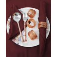thumbnail image 2 of Napkin Rings Set of 6 for Dinner Parties, Dining Table Decoration Handmade Napkin Holder (Copper), 2 of 7
