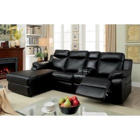 Furniture Of America Gorr Transitional Leatherette Reclining