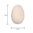 thumbnail image 6 of Naierhg 6Pcs Wooden Simulated Egg Creative DIY Graffiti Painted Wooden Easter Eggs for Holiday Home Decoration M, 6 of 8