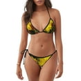thumbnail image 1 of Disketp Cactus Flowers para Bañador de Dos Piezas para Mujer, Bikini Sexy Halter String, Conjunto de Bikini en Triángulo, 1 of 6