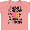 thumbnail image 4 of Inktastic I Want to Grow Up to Be a Journalist Like My Daddy Boys or Girls Baby Bodysuit, 4 of 5