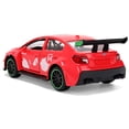 thumbnail image 5 of 2016 Subaru WRX STI Red with "Knuckles" Graphics "Sonic the Hedgehog" (1991) Video Game "Hollywood Rides" Series 1/32 Diecast Model Car by Jada, 5 of 5