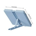 thumbnail image 2 of Multifunctional Book Stand with Pen Holder, 10.5x9.2cm Desktop Reading Organizer with Writing Board & Pencil Sharpener, Foldable Craft Stationery Supply (Size/Colour as Pictured), 2 of 2