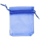 thumbnail image 1 of Bolsas transparentes de organza de primera calidad para regalo de decoración de recuerdo de fiesta de boda, bolsas de 7x9 cm (azul oscuro), 1 of 2