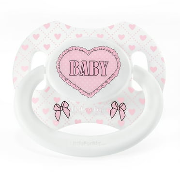 LittleForBig Bigshield Adult Sized Blushing Baby Pattern Pacifier